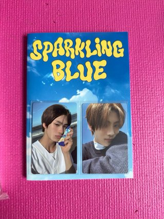 TWS Sparkling Blue Álbum Firmado