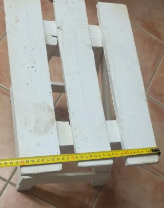 CABALLETE MOTO MADERA