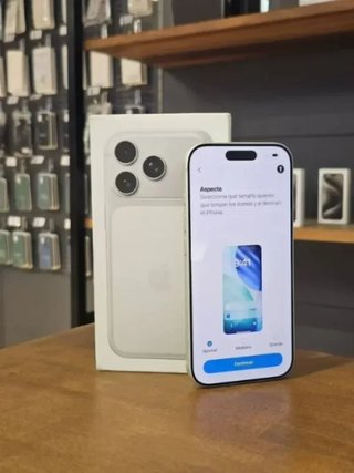 IPHONE 17 PRO 256GB PLATA BATERIA 100% - 0 CICLOS