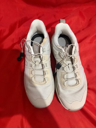 Zapatos senderismo mujer beige/gris