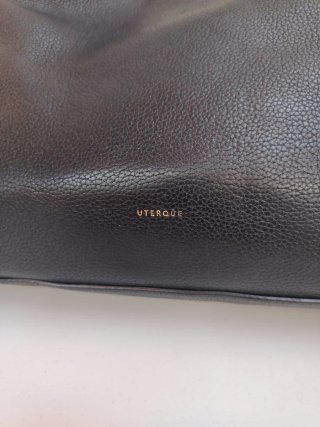 Bolso Uterqüe Piel Negro