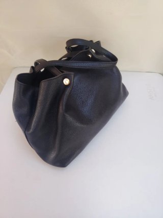 Bolso Uterqüe Piel Negro