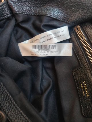 Bolso Uterqüe Piel Negro