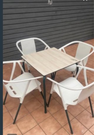 Conjunto Terraza 2 Mesas y 8 Sillas