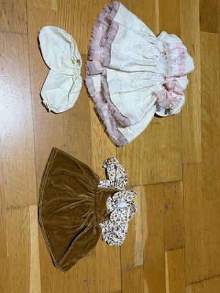 Pack 2 Vestidos Bebé Reborn