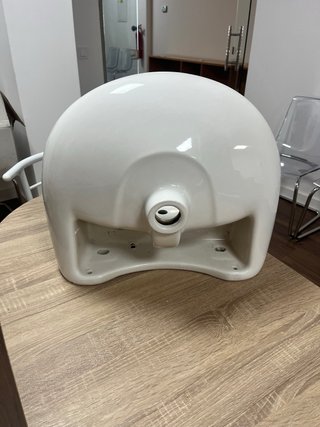 Lavabo Roca blanco + tornillos
