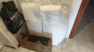 Sofá Cama Plegable Infantil Azul
