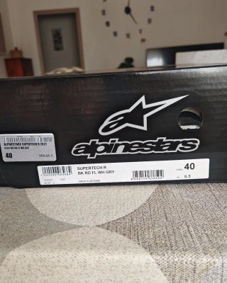 Botas Alpinestars Supertech R       T40.