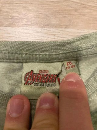 Maglietta Avengers Hulk bambino 13 14 anni