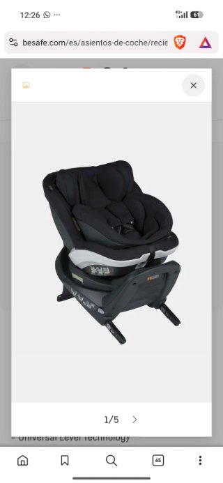 Silla Coche iZi Twist B i-Size Giratoria