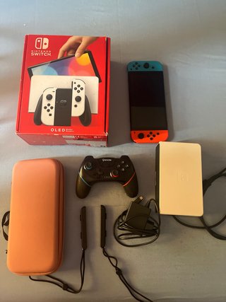 Nintendo Switch OLED Rojo y azul