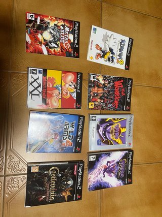 Manuales y Carátulas Nintendo DS, GBA, PS
