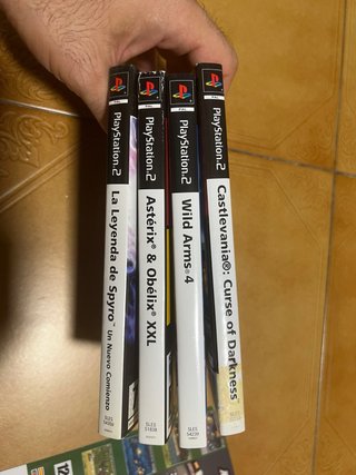 Manuales y Carátulas Nintendo DS, GBA, PS