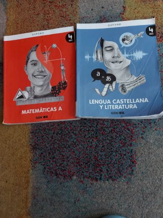 Libros 4 ESO Instituto Félix Rodríguez de fuente