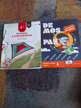 Libros 4 ESO Instituto Félix Rodríguez de fuente