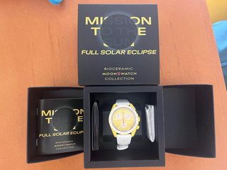 Swatch x Omega Full Solar Eclipse limited edition