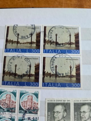 Francobolli Italiani Vintage Usati