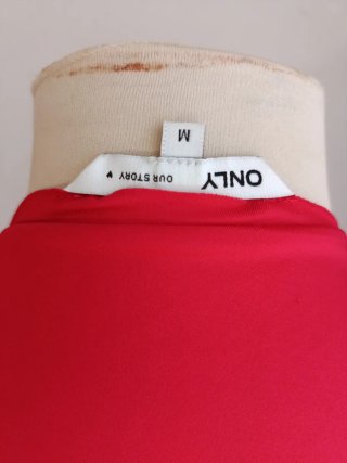Vestido Only Rojo Talla M