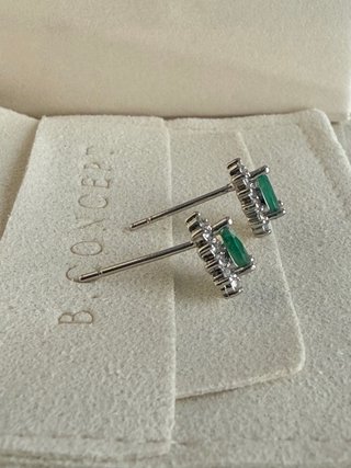 Pendientes B.Concept Esmeraldas