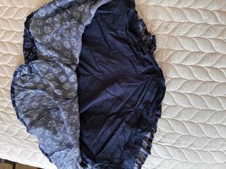 Blusa Stradivarius y falda pantalón S