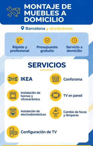 Montar muebles i reparaciones