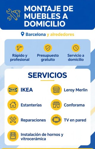 Montar muebles i reparaciones