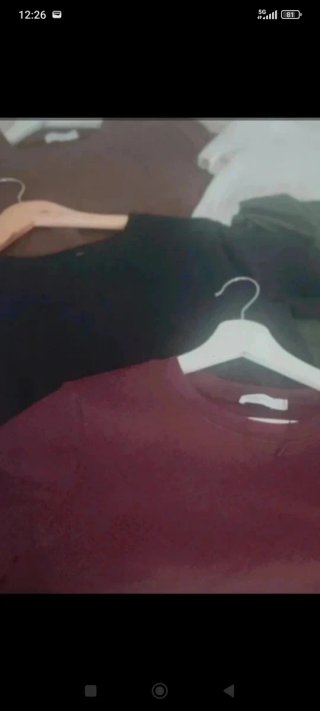 Camiseta Stradivarius Algodón Negra nueva