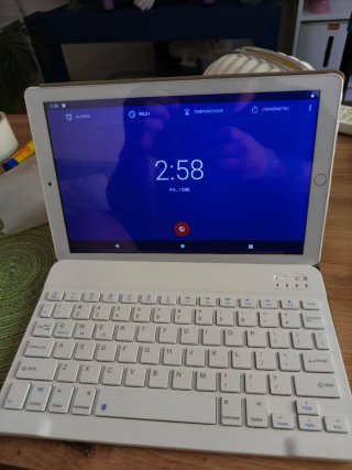 Tablet DUODUOGO P8 64 GB Blanco con accesorios