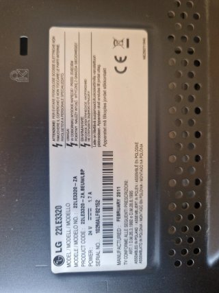 LG Monitor 22'' Negro