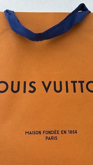 Scatola Louis Vuitton grande con sacchetto