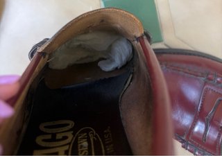 Zapatos náuticos Sebago de cuero burdeos