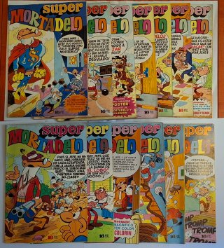 Tebeo Super Mortadelo del 1 al 13