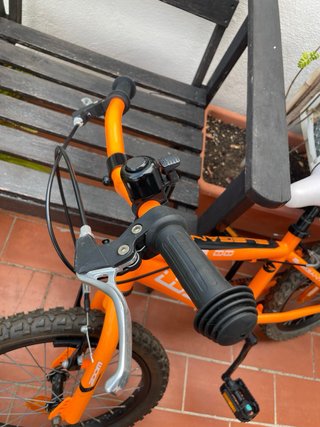 Bicicleta infantil 18 Naranja