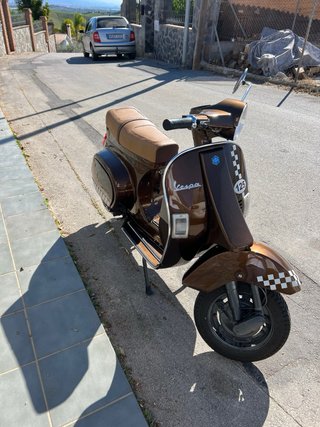 Vespa PK 125 ELESTART Marrón