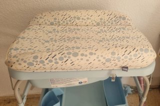 Bañera cambiador bebé
