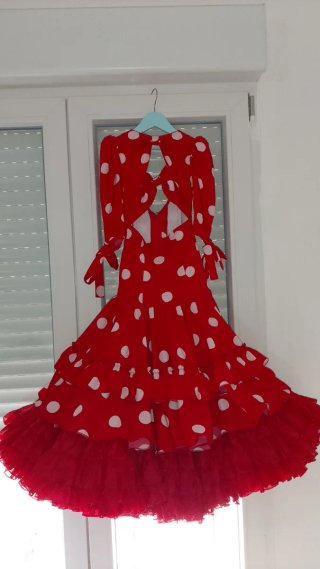 Vestido de gitana para niña