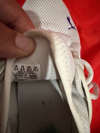 Zapatillas Puma Mujer Blancas y Turquesa