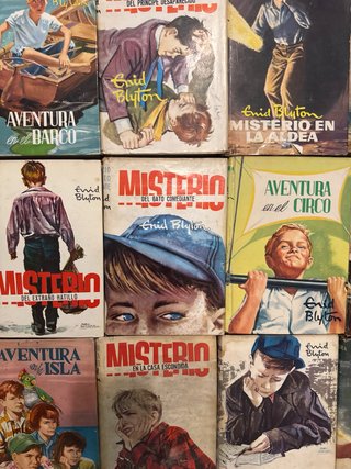 Lote 35 Libros (Enid Blyton y Malcom Saville)