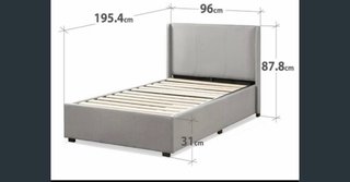 Cama 90x190 con canapé y colchón