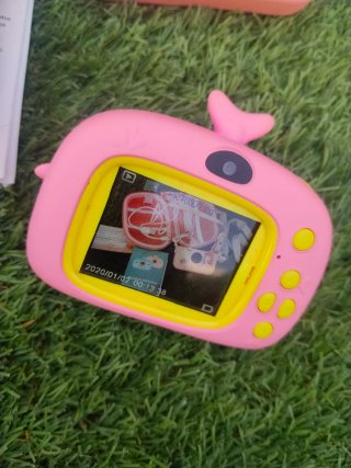 Cámara Digital Infantil Rosa con Accesorios