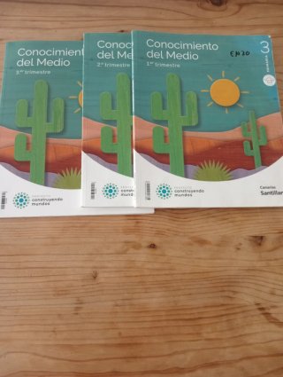 Libros de texto 3°de primaria