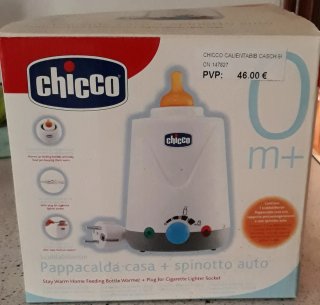 Calientabiberones Chicco + Adaptador Coche