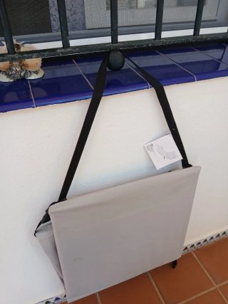 Silla Playa Plegable Gris