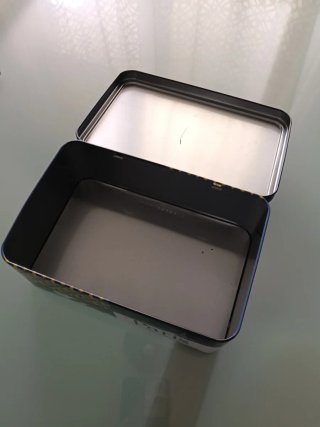 Caja Metálica Decorativa París