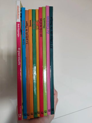 Lote 10 libros Disney y otros