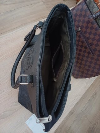 Bolso Loewe Cuero Negro