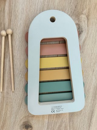 Xilófono de madera para niños