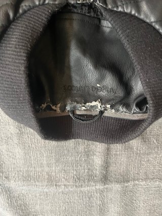 Cazadora bomber efecto piel Angelo Litrico
