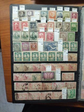 Clasificador Sellos 190 Sellos 1 Cent