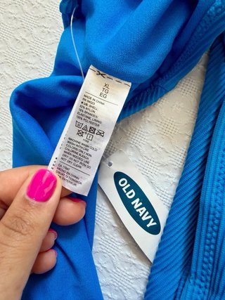 Braga de bikini talla grande XL talle alto.